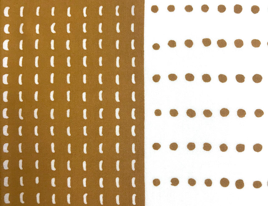 いなせな手ぬぐい 狐色（きつねいろ）